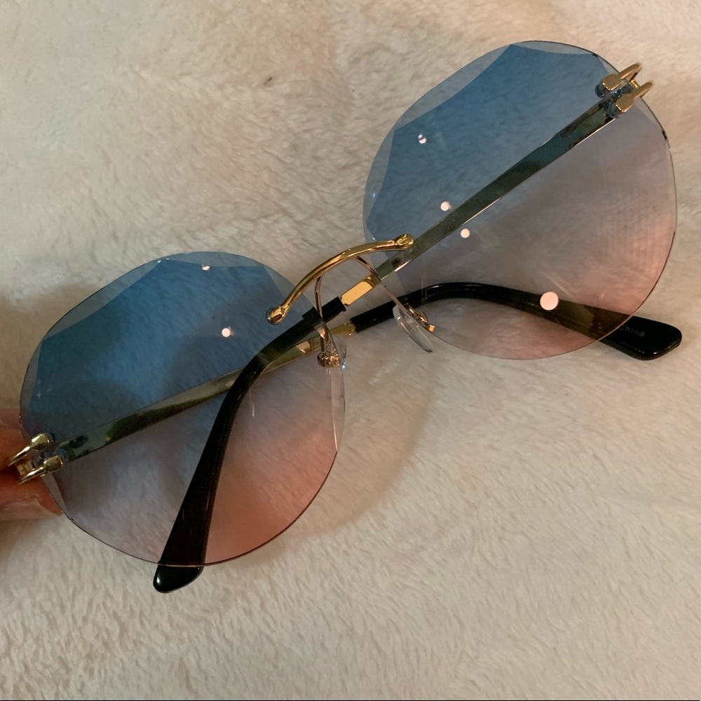 70s ombré sunglasses